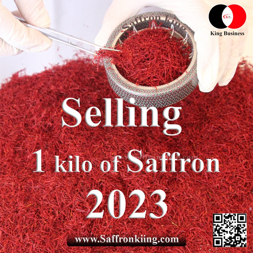 2023'te 1 kilo safran satışı
