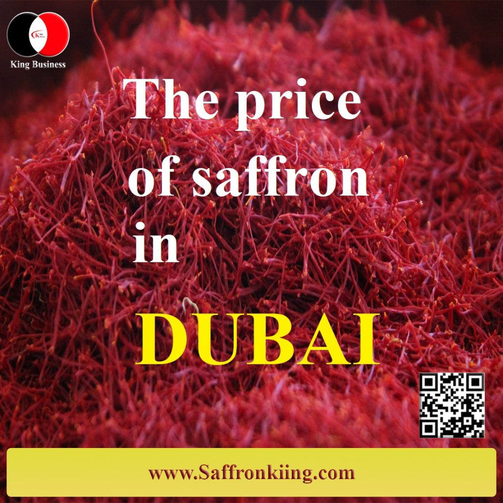 Dubai'de safran fiyatı