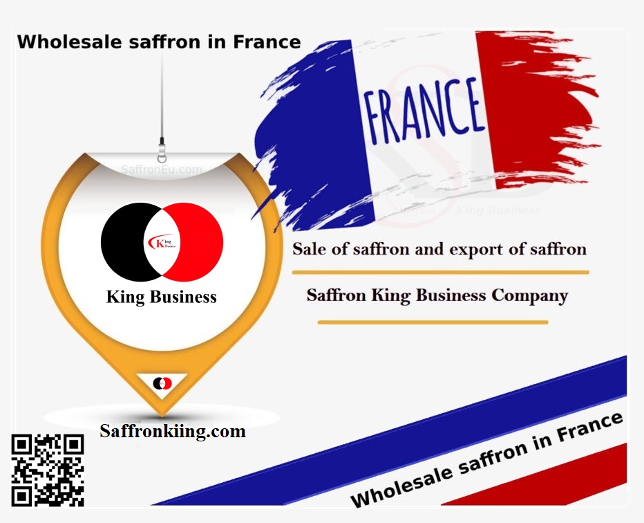 Paris'te safran satışı